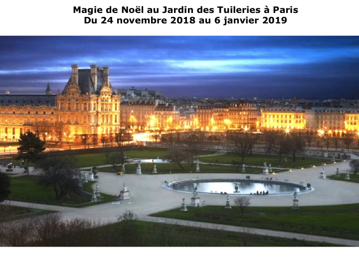 Marché de Noël du Jardin des Tuileries Paris Du 15 novembre au 10